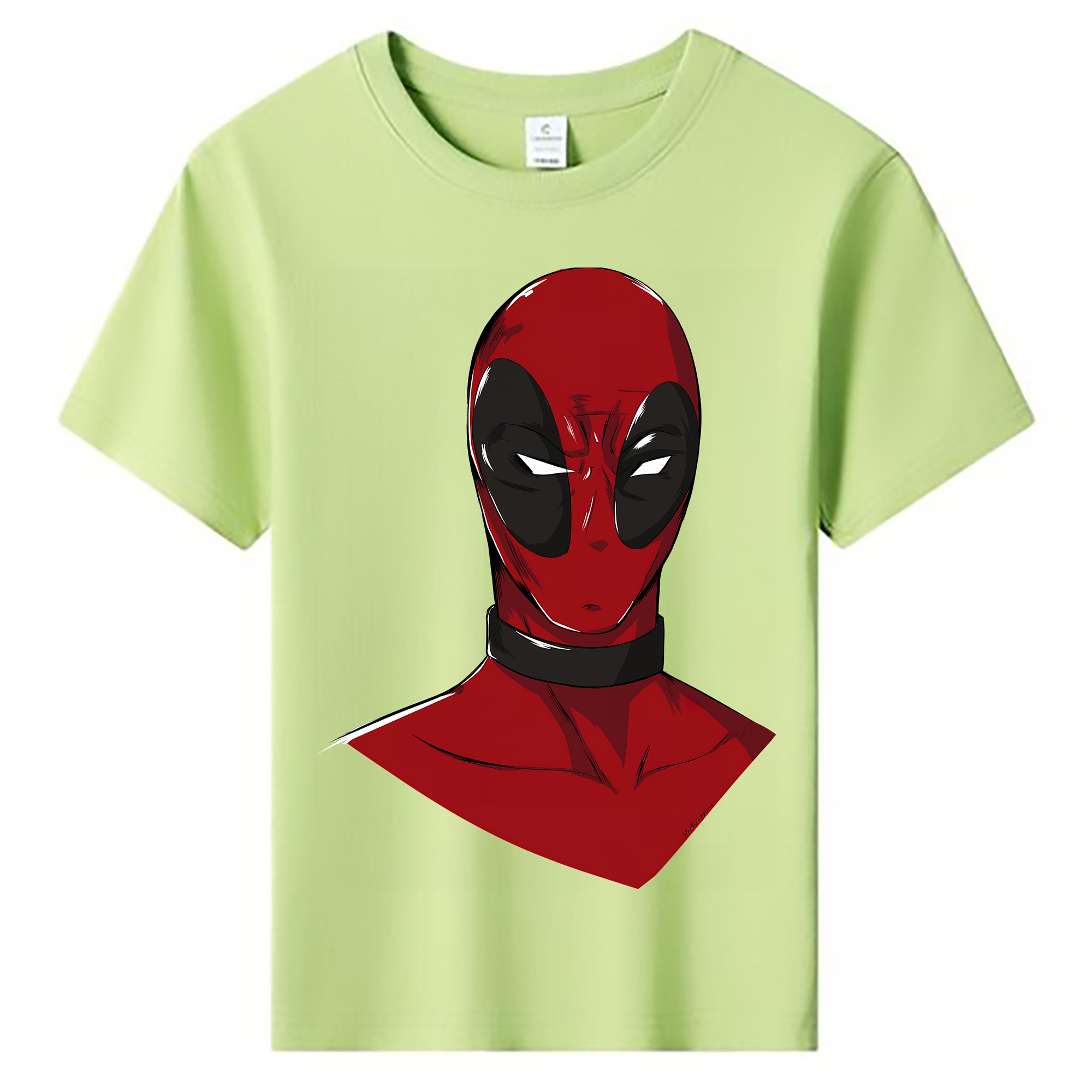 （画像用） Deadpool デッドプール 綿100％キッズTシャツ（フロントプリント）